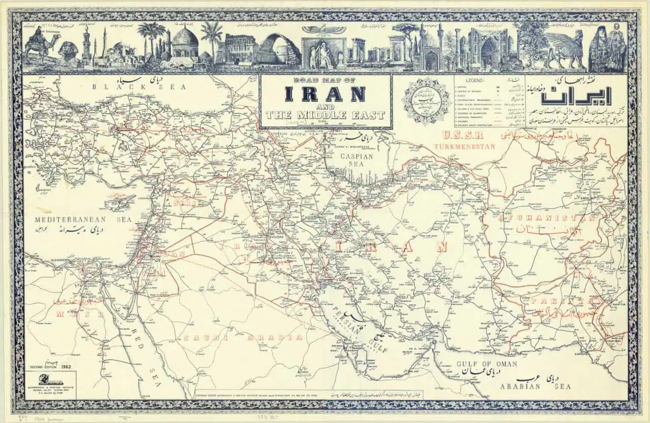 iran-middle-east-road-map-print